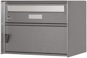 Briefkasten aus sendzimirverzinktem Stahl